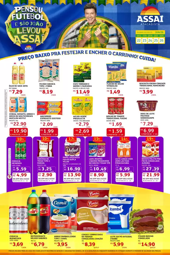 Catálogo Assaí Atacadista | Encarte Assaí Atacadista 47868-128 | 2026-06-23T00:00:00.000Z - 2026-06-26T00:00:00.000Z