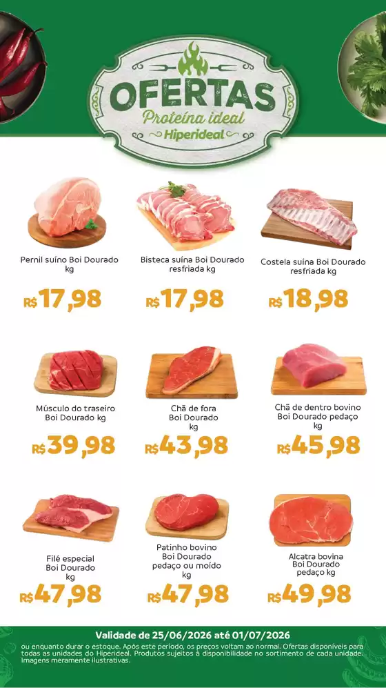 Catálogo Hiperideal Supermercados | Nossas melhores pechinchas | 2026-06-23T00:00:00.000Z - 2026-06-29T00:00:00.000Z