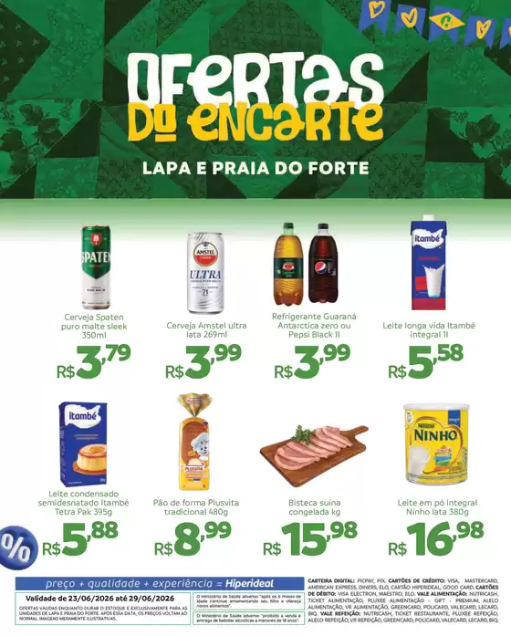 Catálogo Hiperideal Supermercados | Ofertas especiais para você | 2026-06-23T00:00:00.000Z - 2026-06-29T00:00:00.000Z