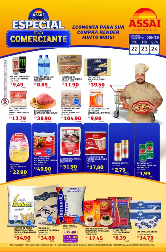 Catálogo Assaí Atacadista | Encarte Assaí Atacadista 48494-40 | 2026-06-23T00:00:00.000Z - 2026-06-24T00:00:00.000Z
