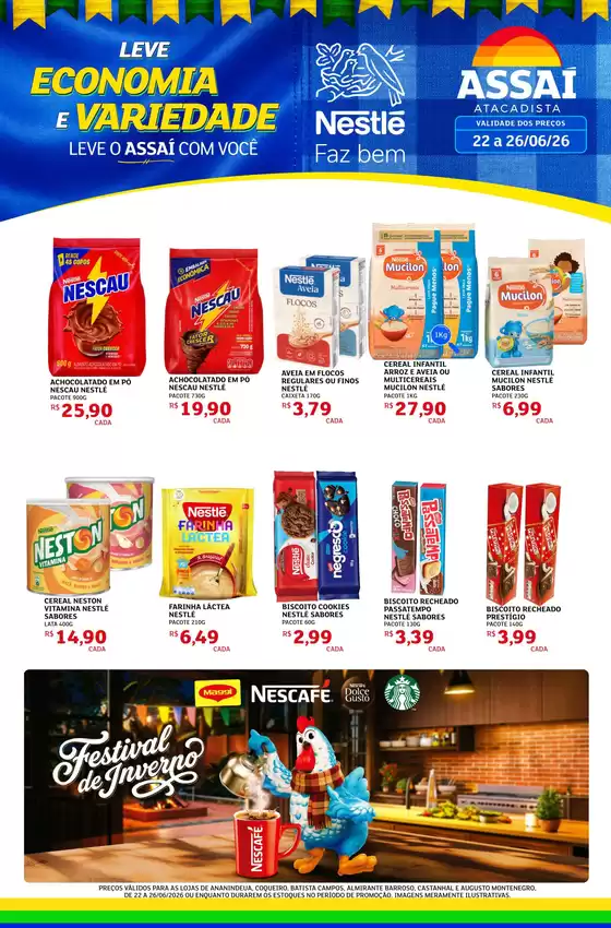 Catálogo Assaí Atacadista | Encarte Assaí Atacadista 48534-63 | 2026-06-23T00:00:00.000Z - 2026-06-26T00:00:00.000Z