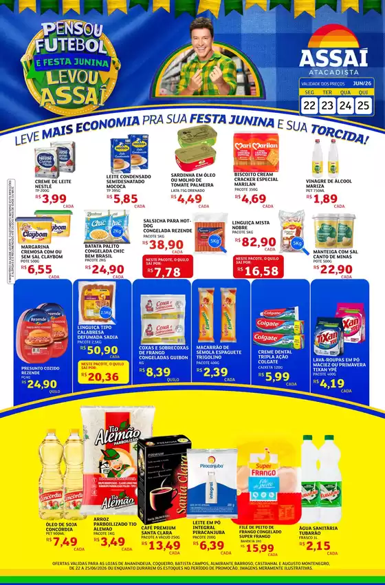 Catálogo Assaí Atacadista | Encarte Assaí Atacadista 48274-63 | 2026-06-23T00:00:00.000Z - 2026-06-25T00:00:00.000Z