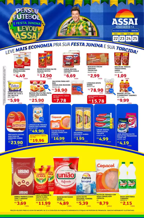 Catálogo Assaí Atacadista | Encarte Assaí Atacadista 48274-442 | 2026-06-23T00:00:00.000Z - 2026-06-25T00:00:00.000Z
