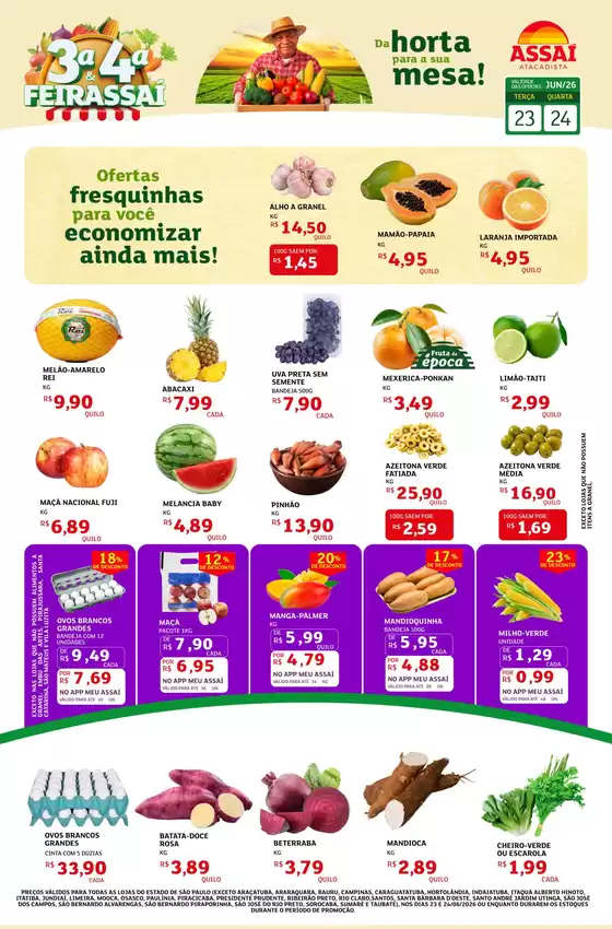 Catálogo Assaí Atacadista | Encarte Assaí Atacadista 47414-758 | 2026-06-23T00:00:00.000Z - 2026-06-24T00:00:00.000Z