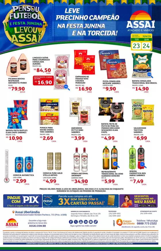 Catálogo Assaí Atacadista | Encarte Assaí Atacadista 48637-444 | 2026-06-23T00:00:00.000Z - 2026-06-24T00:00:00.000Z
