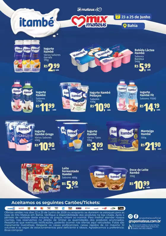 Catálogo Supermercados Mateus | Especial itambe | 2026-06-23T00:00:00.000Z - 2026-06-25T00:00:00.000Z