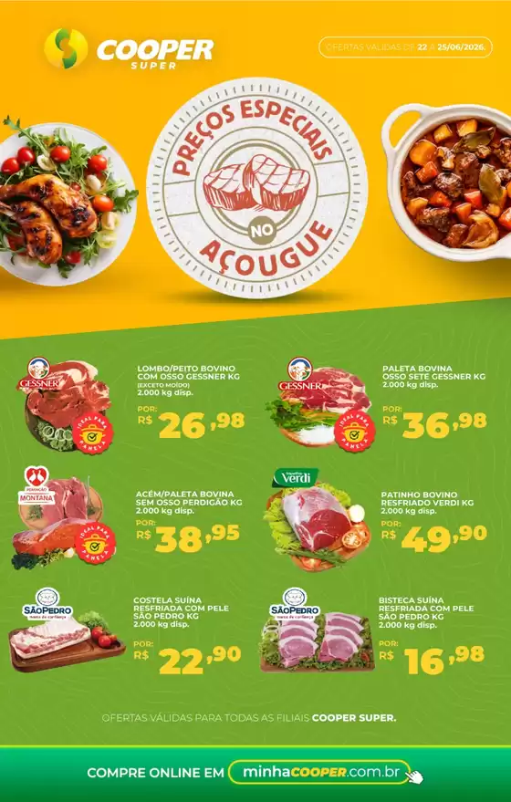 Catálogo Cooper | Melhores ofertas e descontos | 2026-06-22T00:00:00.000Z - 2026-06-25T00:00:00.000Z