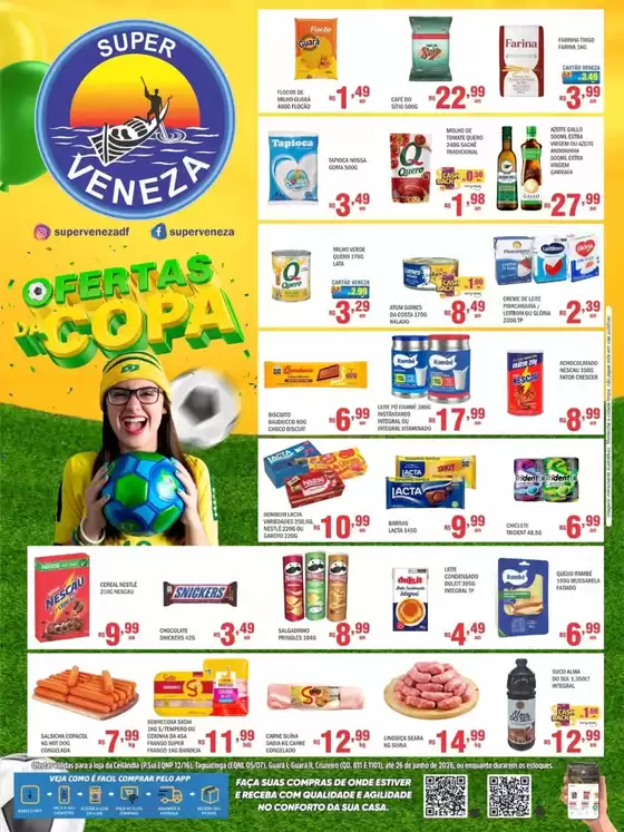 Catálogo Super Veneza | Ofertas Copa | 2026-06-23T00:00:00.000Z - 2026-06-26T00:00:00.000Z