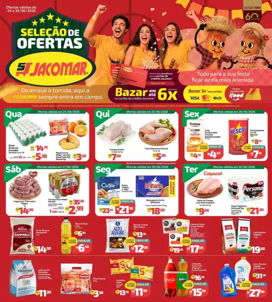Catálogo Supermercado Jacomar | SELEÇÃO DE OFERTAS | 2026-06-24T00:00:00.000Z - 2026-06-30T00:00:00.000Z