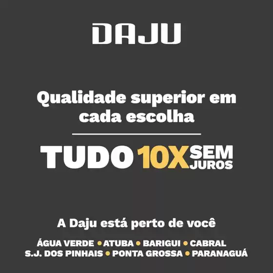 Catálogo Daju | Melhores ofertas e descontos | 2026-06-24T00:00:00.000Z - 2026-06-29T00:00:00.000Z
