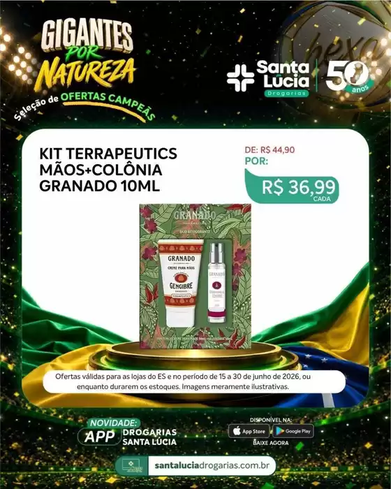Catálogo Farmácia Santa Lúcia | Descubra ofertas atraentes | 2026-06-15T00:00:00.000Z - 2026-06-30T00:00:00.000Z