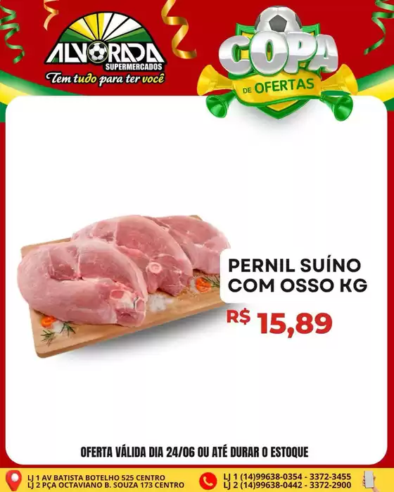 Catálogo Alvorada Supermercados | Encarte Alvorada Supermercados | 2026-06-24T00:00:00.000Z - 2026-06-24T00:00:00.000Z