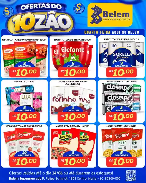 Catálogo Belem Supermercados | Encarte Belem Supermercados | 2026-06-24T00:00:00.000Z - 2026-06-24T00:00:00.000Z