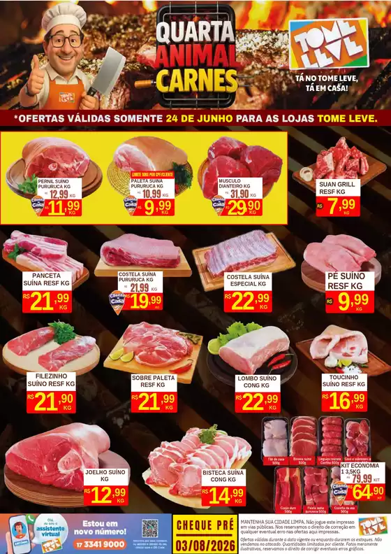 Catálogo Tome Leve | Promoções especiais em andamento | 2026-06-24T00:00:00.000Z - 2026-06-24T00:00:00.000Z