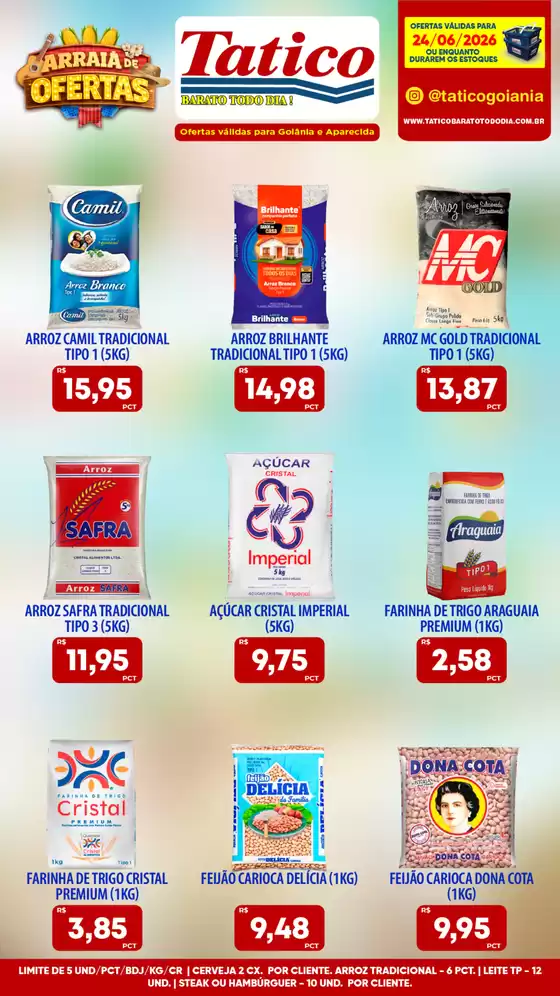 Catálogo Tatico | Melhores ofertas e descontos | 2026-06-24T00:00:00.000Z - 2026-06-24T00:00:00.000Z