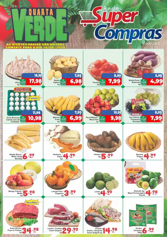 Catálogo Rede Super Compras | Pechinchas e ofertas atuais | 2026-06-24T00:00:00.000Z - 2026-06-24T00:00:00.000Z