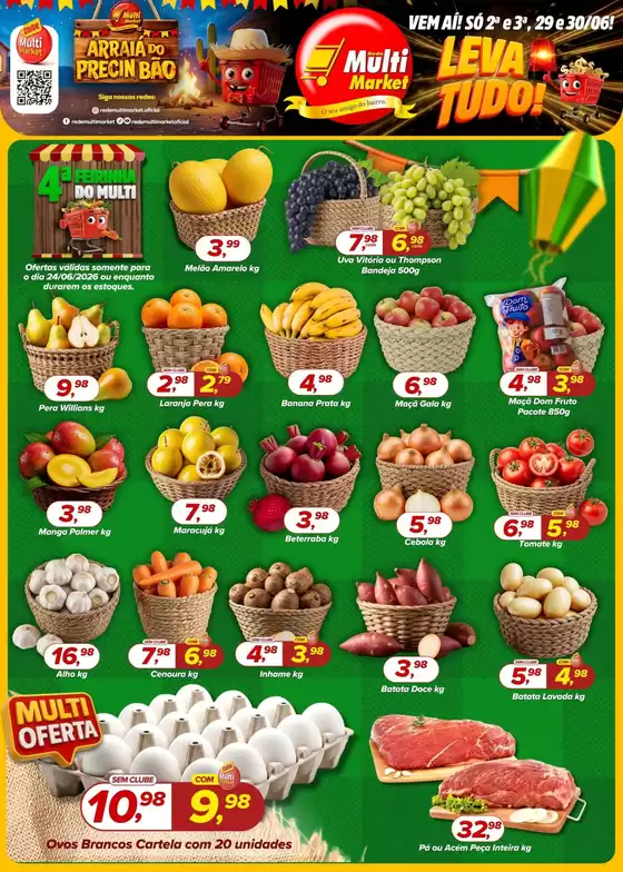 Catálogo Rede Multi Market | Encarte Rede Multi Market | 2026-06-24T00:00:00.000Z - 2026-06-24T00:00:00.000Z