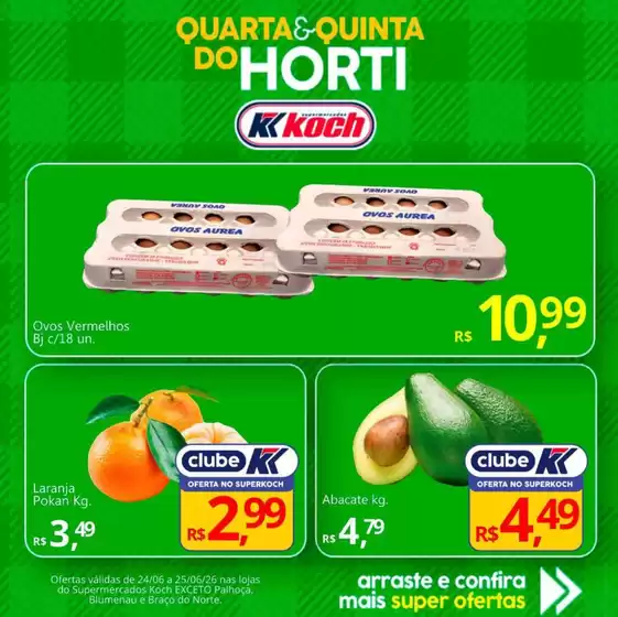 Catálogo Supermercados Koch | Melhores ofertas e descontos | 2026-06-24T00:00:00.000Z - 2026-06-25T00:00:00.000Z