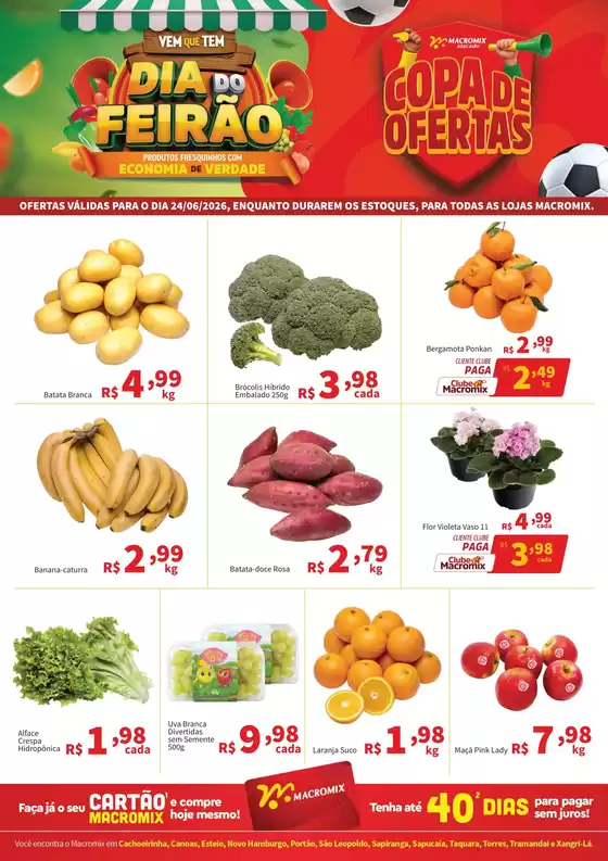 Catálogo Macromix Atacado | Encarte Macromix Atacado | 2026-06-24T00:00:00.000Z - 2026-06-24T00:00:00.000Z