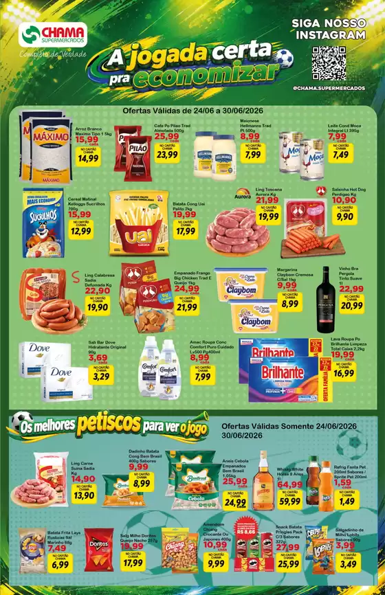 Catálogo Chama Supermercados | Ofertas para caçadores de pechinchas | 2026-06-24T00:00:00.000Z - 2026-06-30T00:00:00.000Z