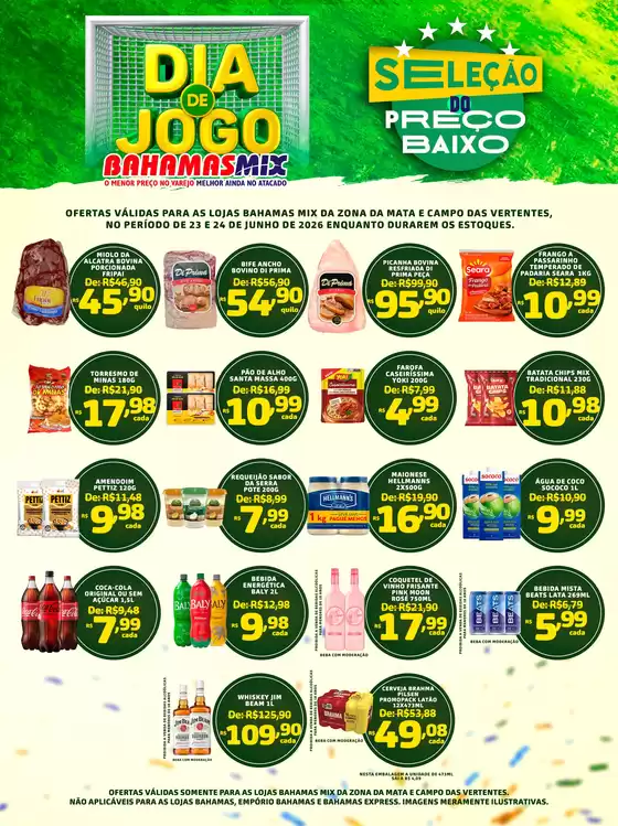 Catálogo Bahamas Mix | Dia de jogo mix zm | 2026-06-23T00:00:00.000Z - 2026-06-24T00:00:00.000Z