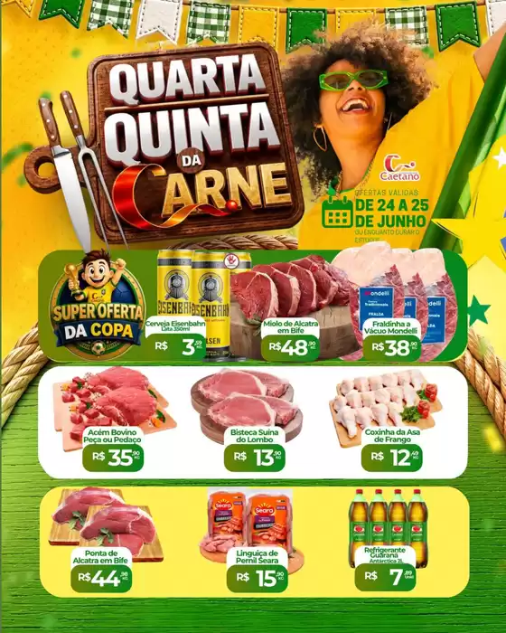 Catálogo Supermercados Caetano | Nossas melhores ofertas para você | 2026-06-24T00:00:00.000Z - 2026-06-25T00:00:00.000Z