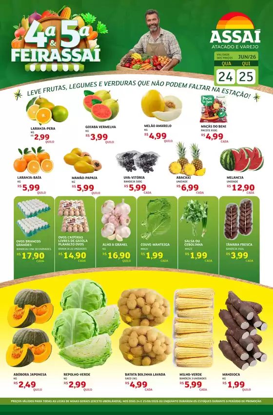 Catálogo Assaí Atacadista | Encarte Assaí Atacadista 48559-676 | 2026-06-24T00:00:00.000Z - 2026-06-25T00:00:00.000Z