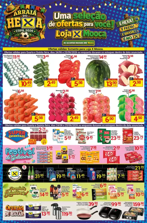 Catálogo X Supermercados | Novas ofertas para descobrir | 2026-06-24T00:00:00.000Z - 2026-06-25T00:00:00.000Z