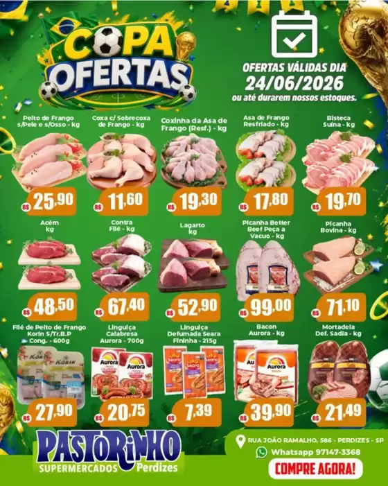 Catálogo Supermercado Pastorinho | Nossas melhores pechinchas | 2026-06-24T00:00:00.000Z - 2026-06-24T00:00:00.000Z