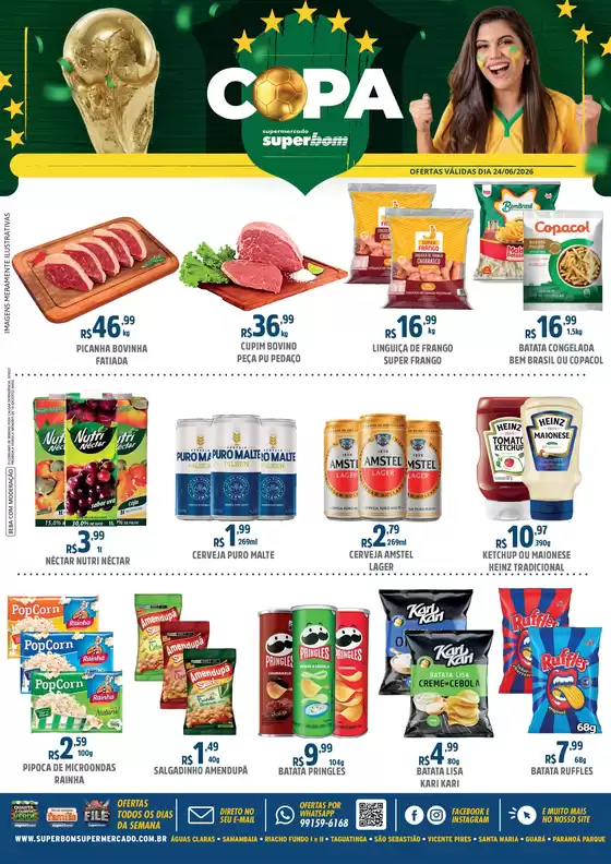 Catálogo Superbom Supermercado | Promoções especiais em andamento | 2026-06-24T00:00:00.000Z - 2026-06-24T00:00:00.000Z