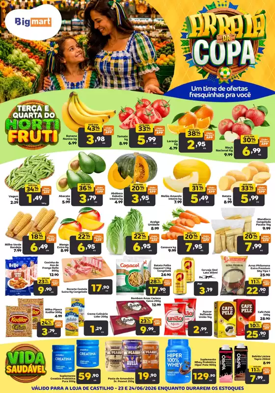 Catálogo Bigmart | Ofertas especiais atraentes para todos | 2026-06-24T00:00:00.000Z - 2026-06-24T00:00:00.000Z