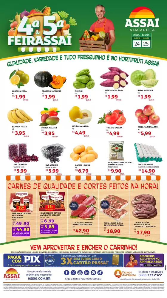 Catálogo Assaí Atacadista | Encarte Assaí Atacadista 48640-21 | 2026-06-24T00:00:00.000Z - 2026-06-25T00:00:00.000Z