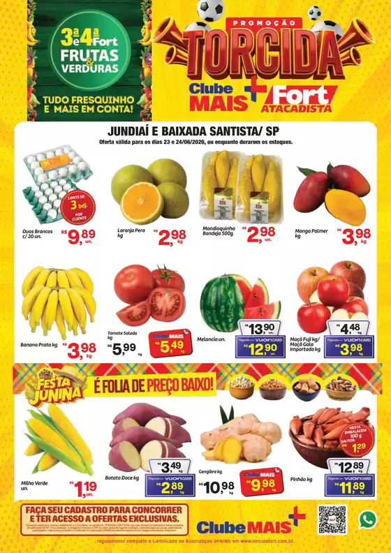Catálogo Fort Atacadista | SP Fort FLV 3ª e 4ª Verde 23 e 24 JUN 26 Jundiai e Santos | 2026-06-23T00:00:00.000Z - 2026-06-24T00:00:00.000Z