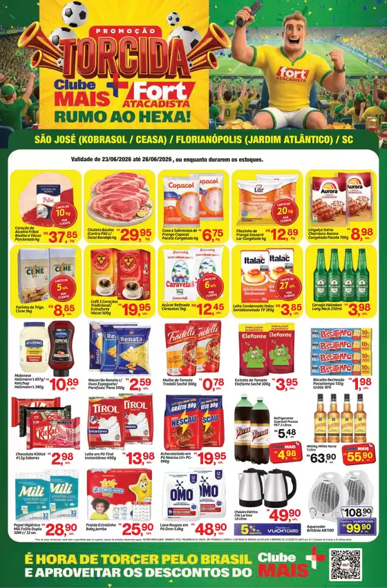 Catálogo Fort Atacadista | SC Fort Combate Semanal 23 a 26 JUN 26 Ceasa Kobrasol JdAtlantico | 2026-06-23T00:00:00.000Z - 2026-06-26T00:00:00.000Z