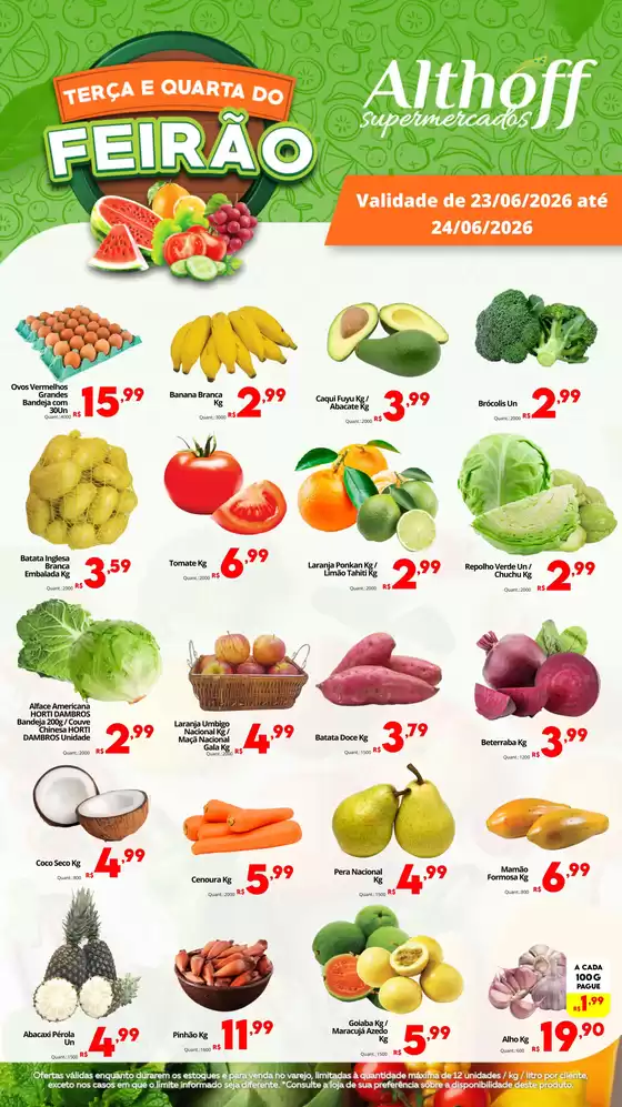 Catálogo Althoff Supermercados | Terça e Quarta do Feirão | 2026-06-24T00:00:00.000Z - 2026-06-24T00:00:00.000Z