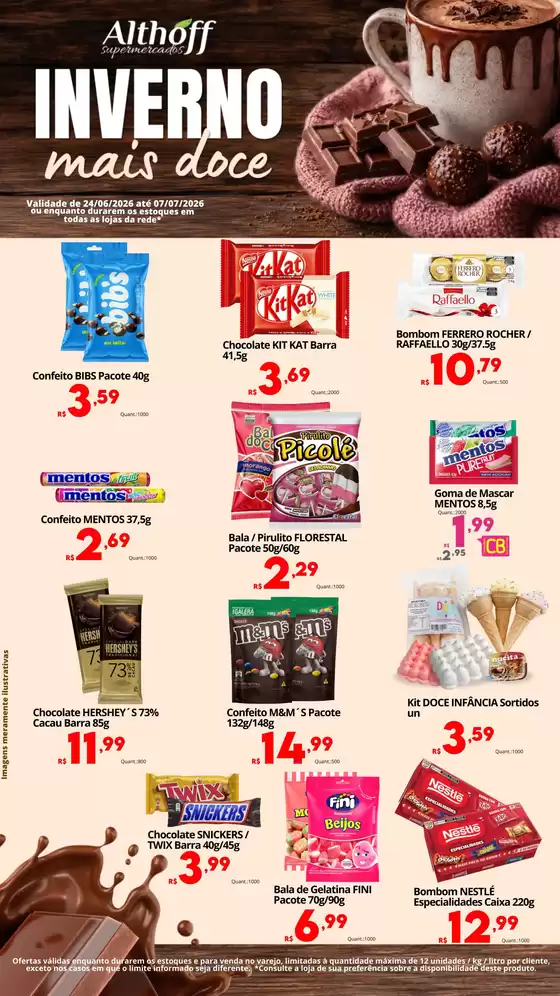 Catálogo Althoff Supermercados | Inverno Mais Doce no Althoff | 2026-06-24T00:00:00.000Z - 2026-07-07T00:00:00.000Z