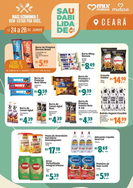 Catálogo Supermercados Mateus | Saudabilidade | 2026-06-23T00:00:00.000Z - 2026-06-26T00:00:00.000Z