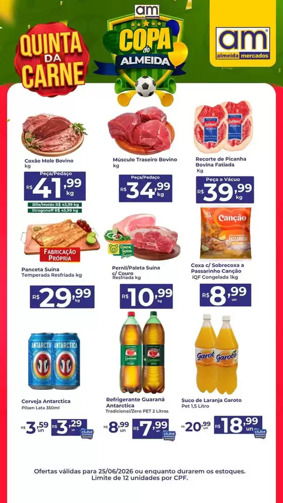 Catálogo Almeida Mercados | Quinta da Carne | 2026-06-25T00:00:00.000Z - 2026-06-25T00:00:00.000Z