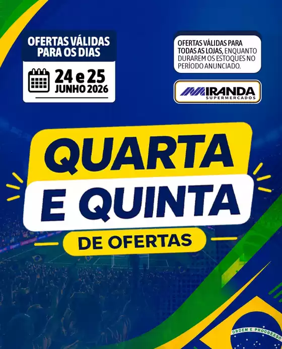 Catálogo Miranda Supermercados | QUARTA E QUINTA | 2026-06-25T00:00:00.000Z - 2026-06-25T00:00:00.000Z