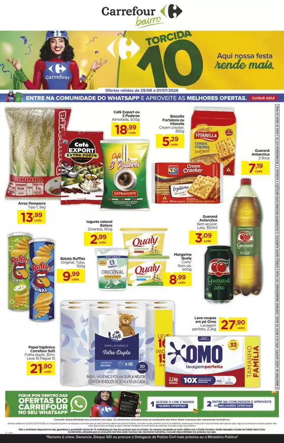 Catálogo Carrefour Bairro | Ofertas e promoções atuais | 2026-06-25T00:00:00.000Z - 2026-07-01T00:00:00.000Z