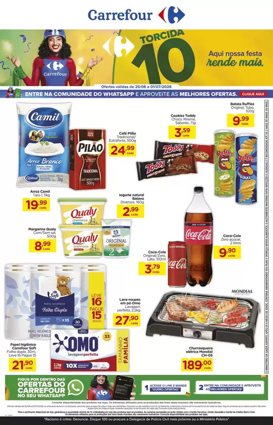 Catálogo Carrefour | Ofertas exclusivas para nossos clientes | 2026-06-25T00:00:00.000Z - 2026-07-01T00:00:00.000Z