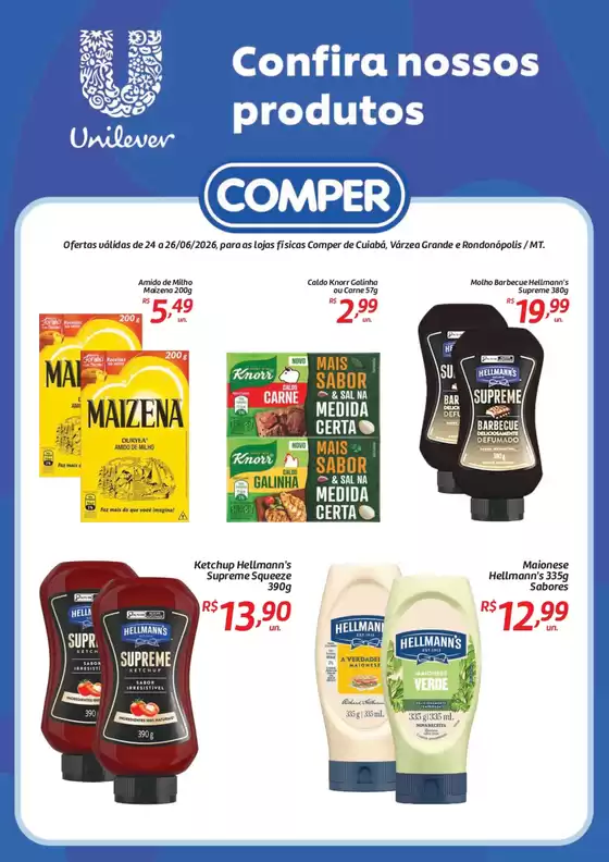Catálogo Comper | Unilever | 2026-06-24T00:00:00.000Z - 2026-06-26T00:00:00.000Z