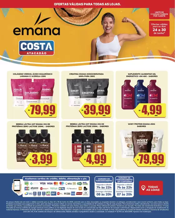 Catálogo Costa Atacadão | Ofertas especiais para você | 2026-06-24T00:00:00.000Z - 2026-06-30T00:00:00.000Z