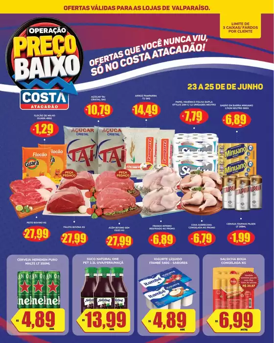 Catálogo Costa Atacadão | Ofertas e promoções atuais | 2026-06-23T00:00:00.000Z - 2026-06-25T00:00:00.000Z