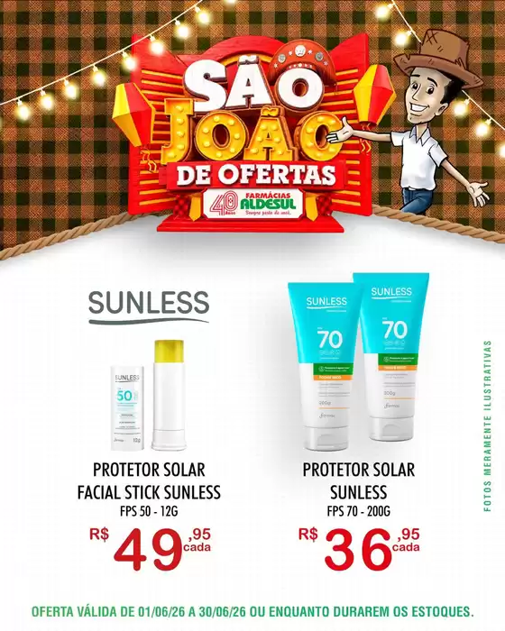 Catálogo Farmácia Aldesul | Ofertas especiais atraentes para todos | 2026-06-01T00:00:00.000Z - 2026-06-30T00:00:00.000Z