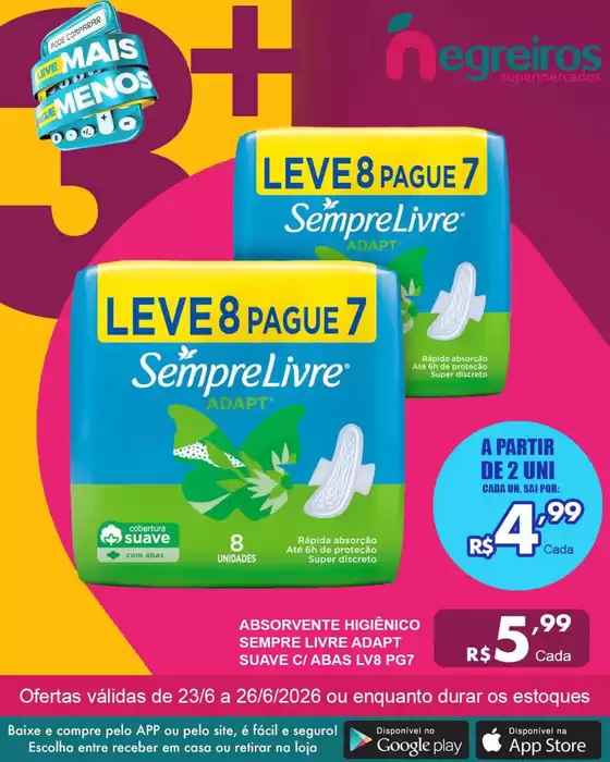 Catálogo Negreiros Supermercados | Ofertas exclusivas | 2026-06-23T00:00:00.000Z - 2026-06-26T00:00:00.000Z