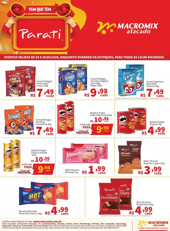 Catálogo Macromix Atacado | Grandes descontos em produtos selecionados | 2026-06-24T00:00:00.000Z - 2026-06-30T00:00:00.000Z