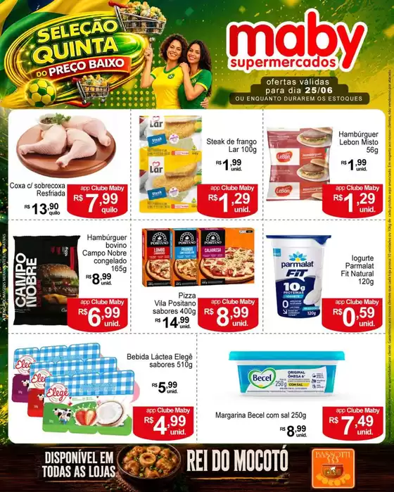 Catálogo Maby Supermercados | Grandes descontos em produtos selecionados | 2026-06-25T00:00:00.000Z - 2026-06-25T00:00:00.000Z