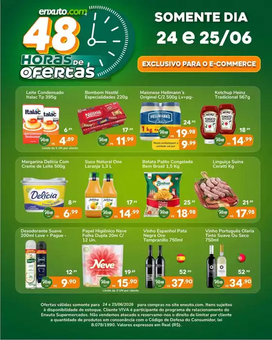 Catálogo Enxuto | Melhores ofertas para compradores econômicos | 2026-06-24T00:00:00.000Z - 2026-06-25T00:00:00.000Z