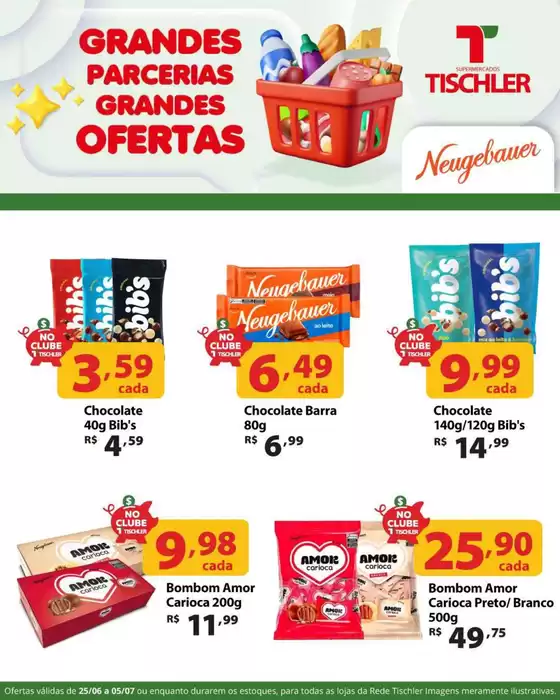 Catálogo Supermercados Tischler | Ofertas exclusivas | 2026-06-25T00:00:00.000Z - 2026-07-05T00:00:00.000Z